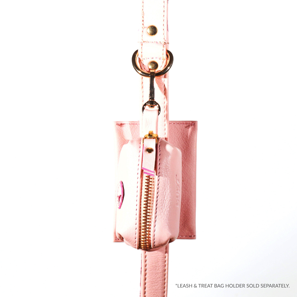 Pink Quartz Dog Waste Bag Holder