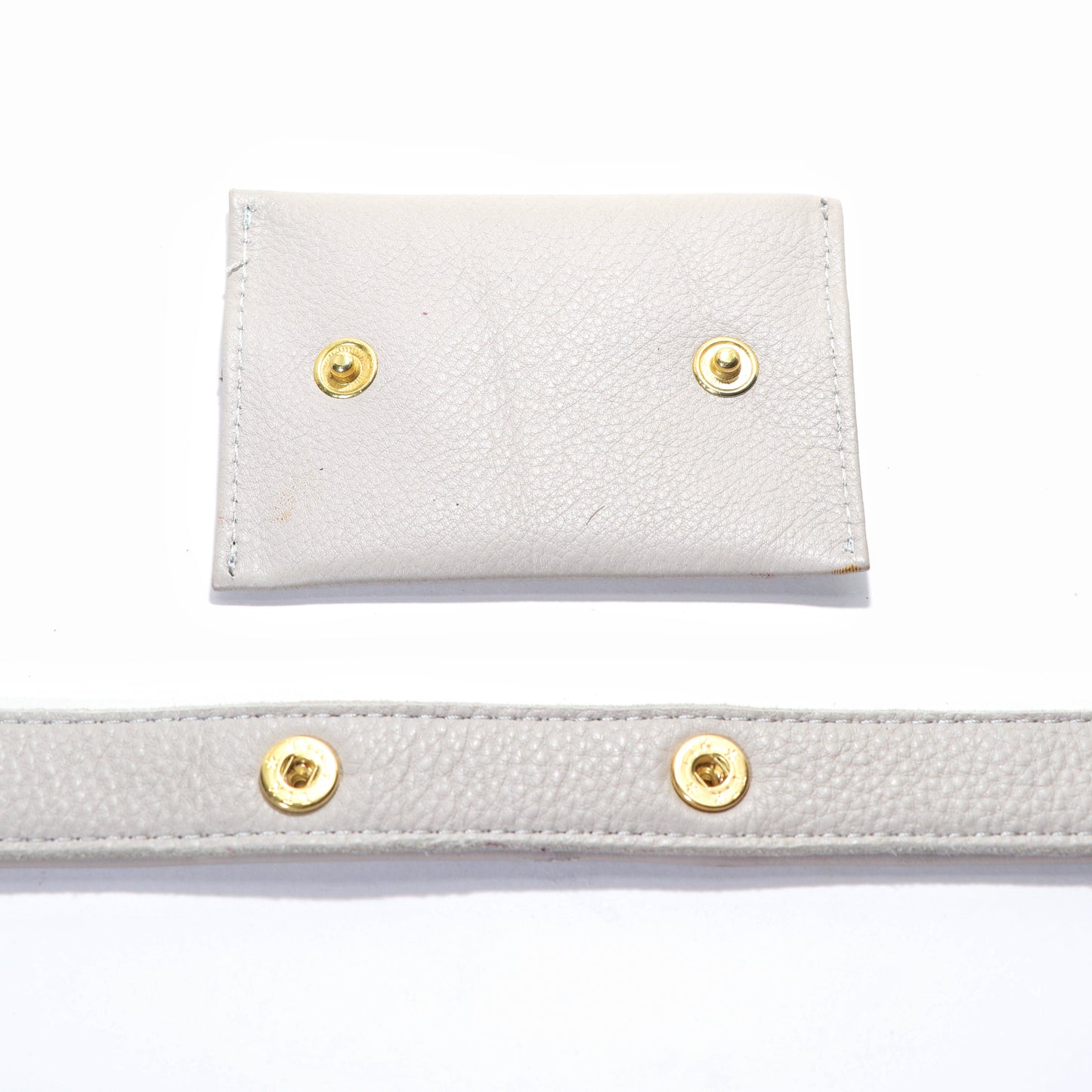 Beige Dog Treat Bag