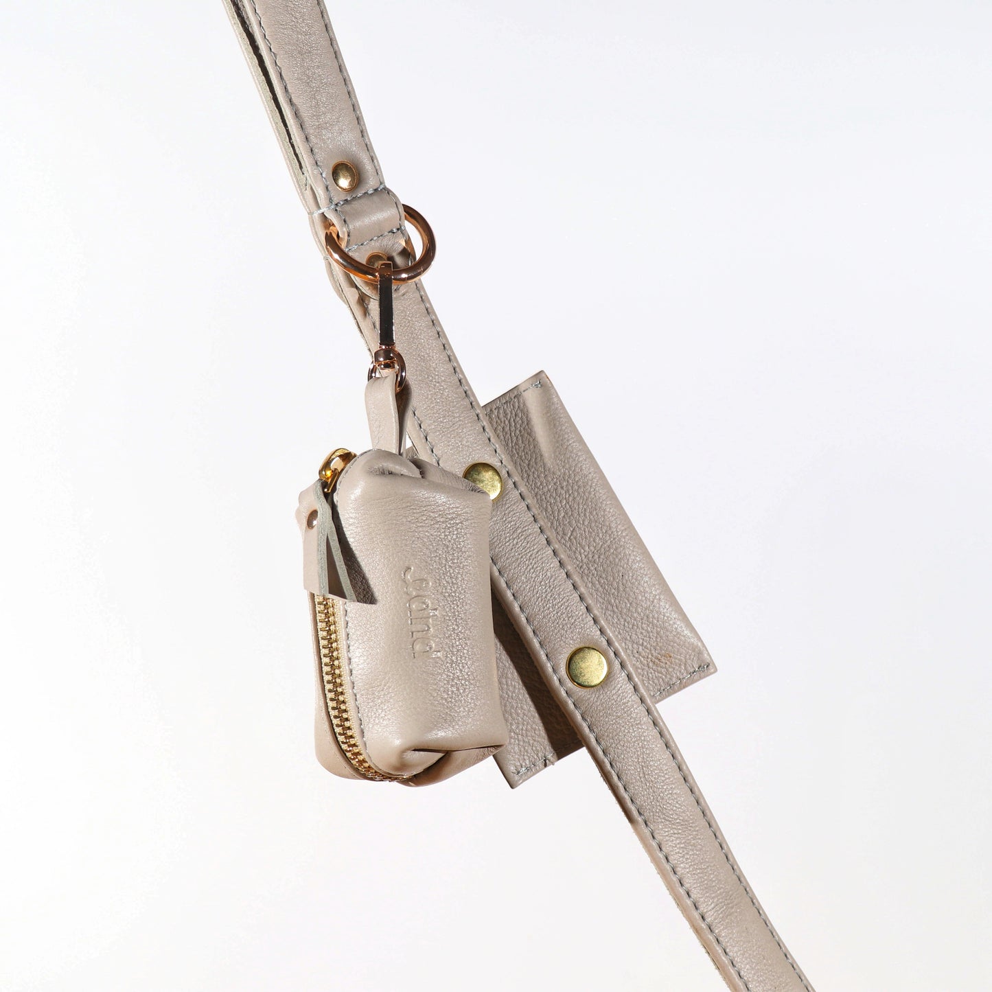 Beige Dog waste Bag Holder
