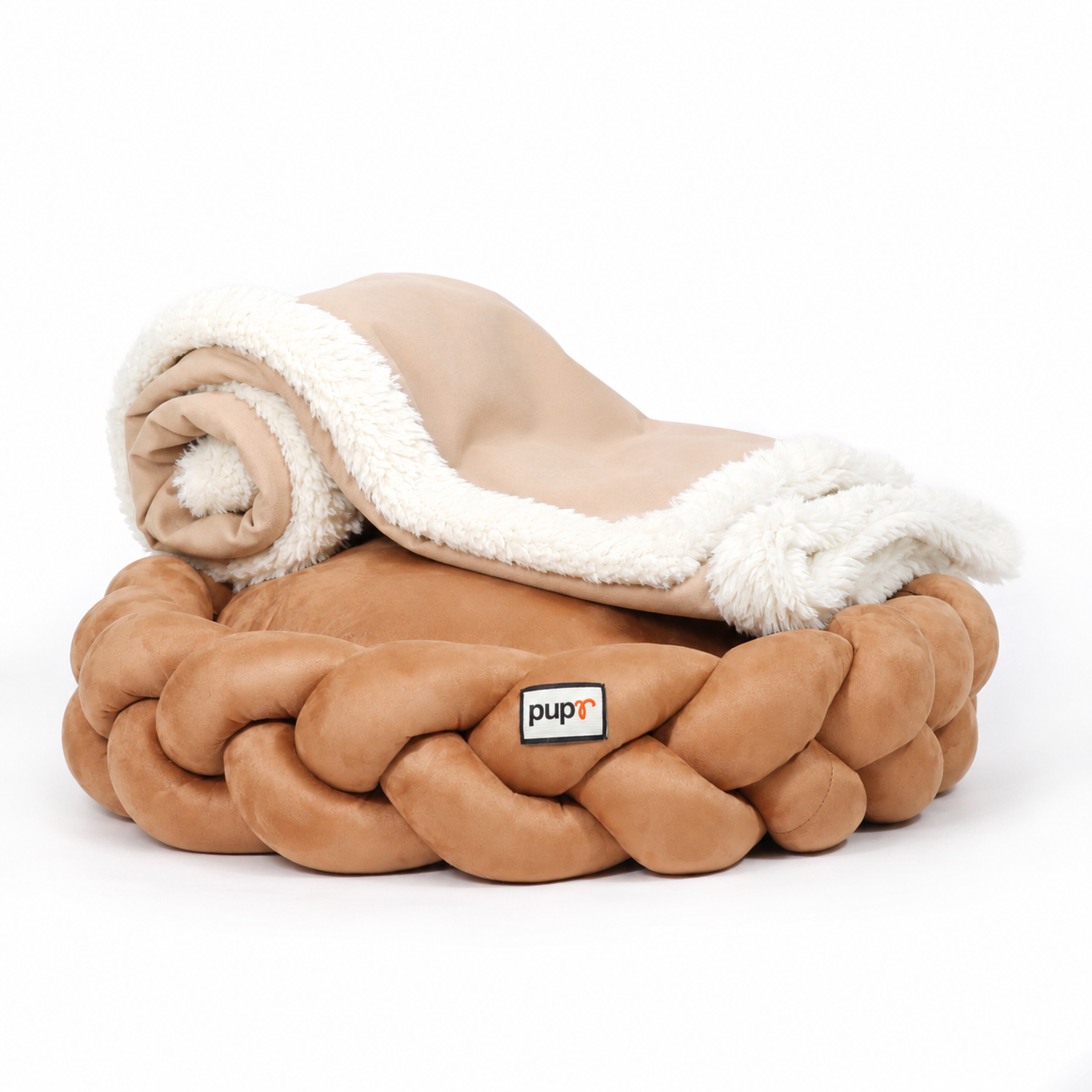 Bruno bed with blanket - Beige