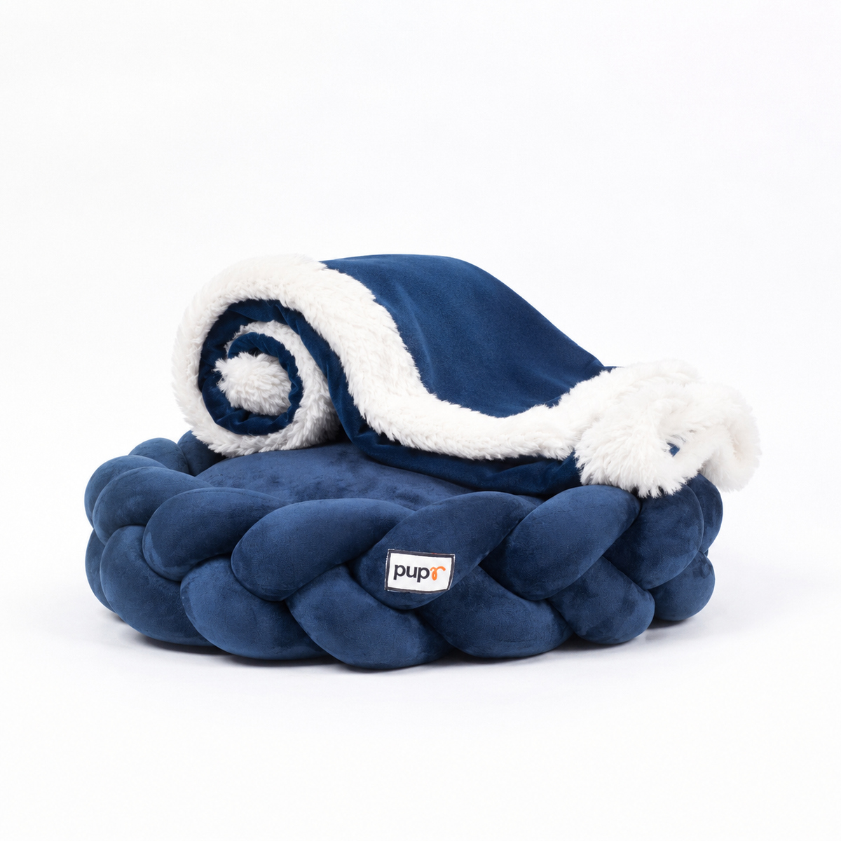 Bruno bed with blanket - Navy