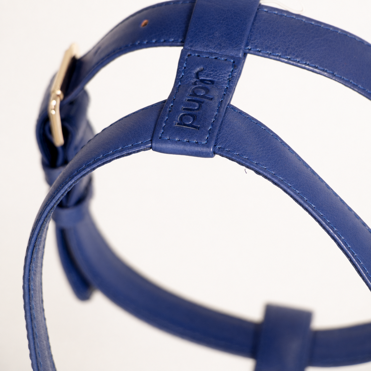 Navy Leather Harness