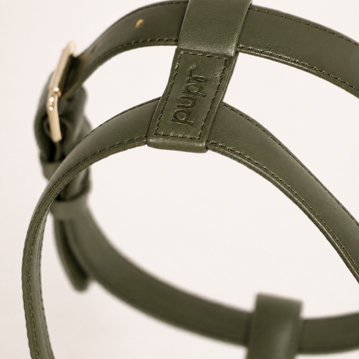 Olive Leather Harness