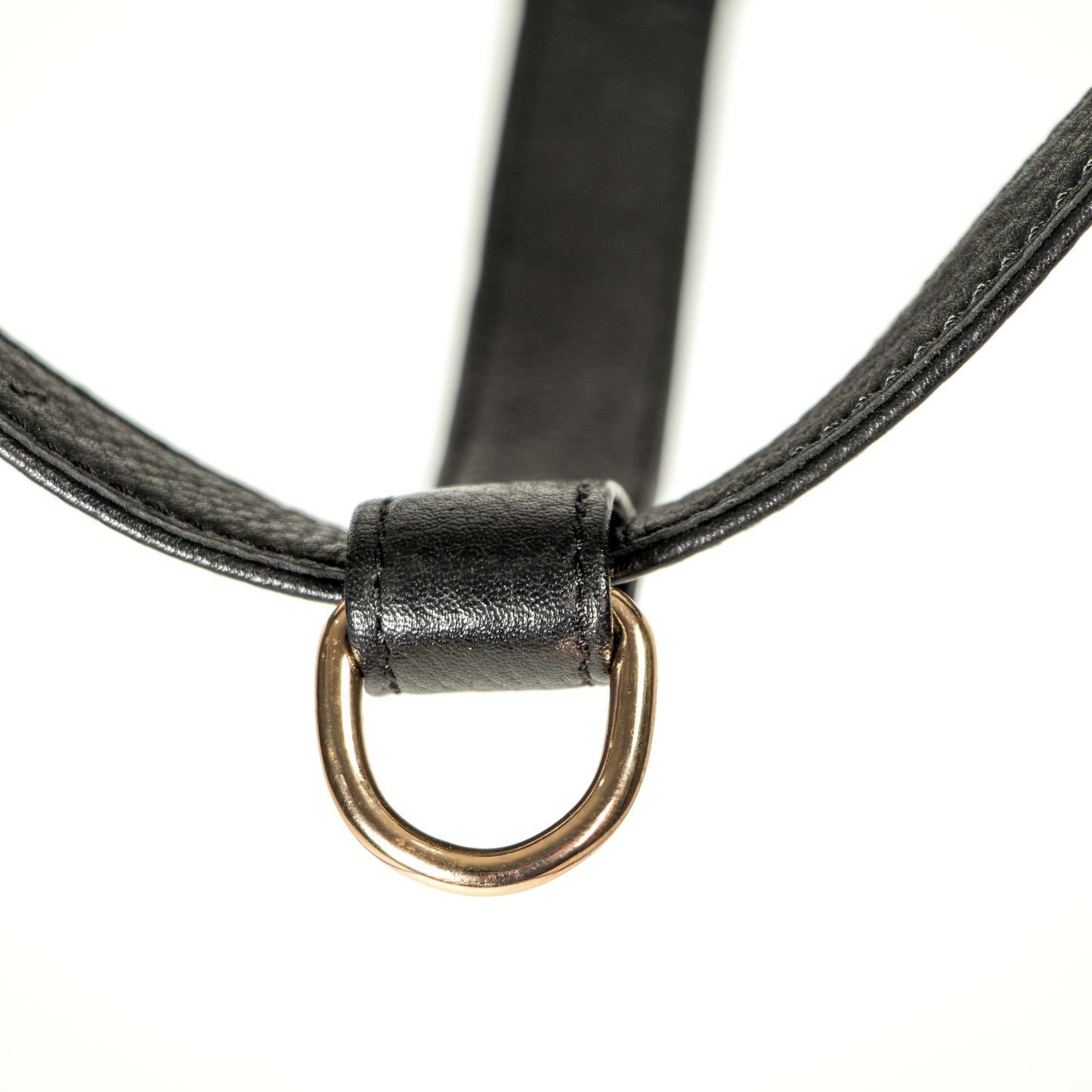 Black Opal Leather Harness