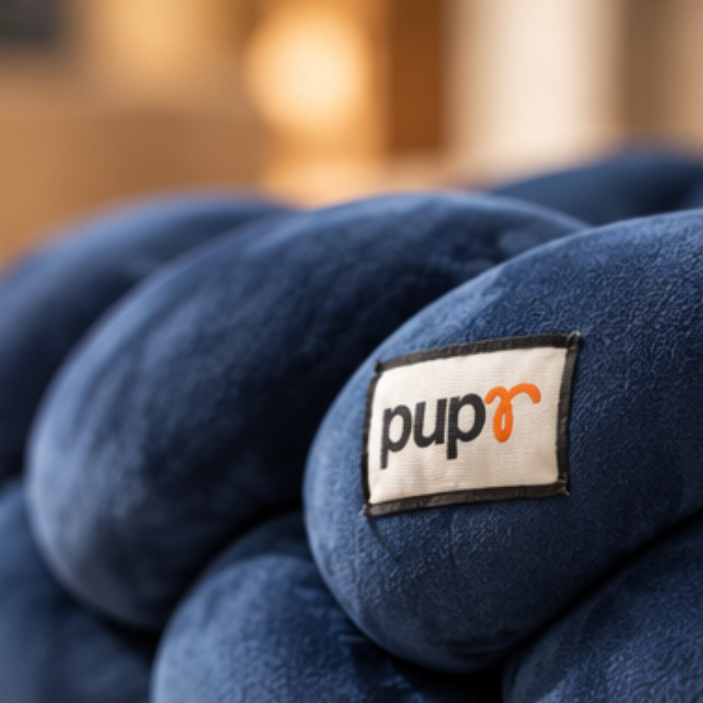 Bruno Dog Bed-Navy