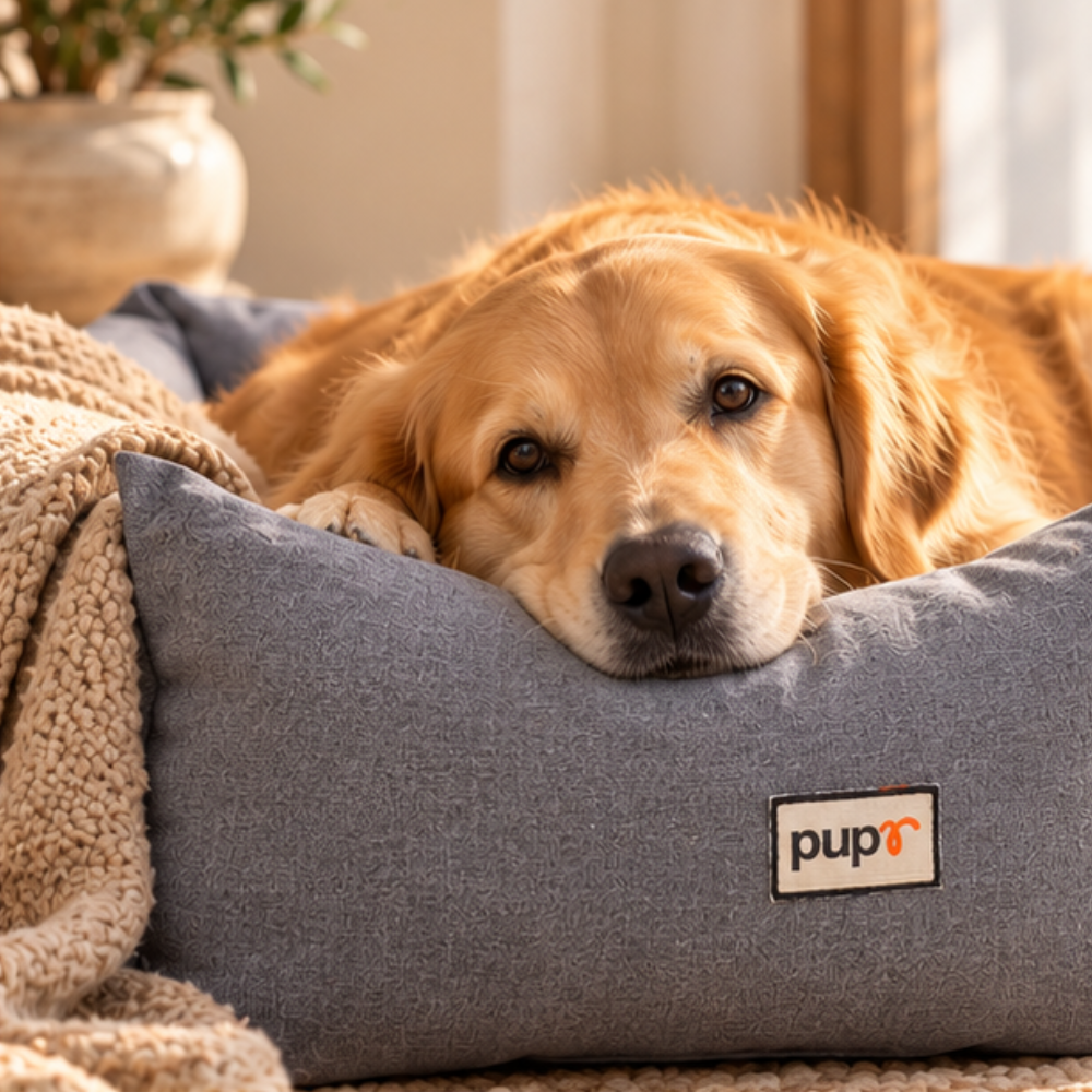 Alex Dog Bed-Grey