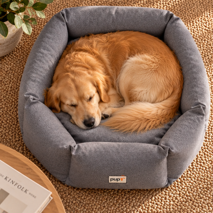 Alex Dog Bed-Grey