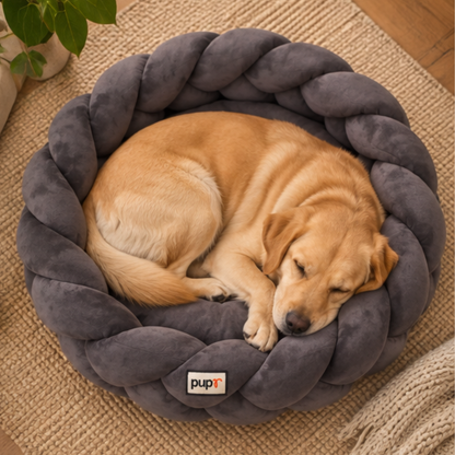 Bruno Dog Bed-Grey