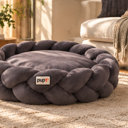 Bruno Dog Bed-Grey