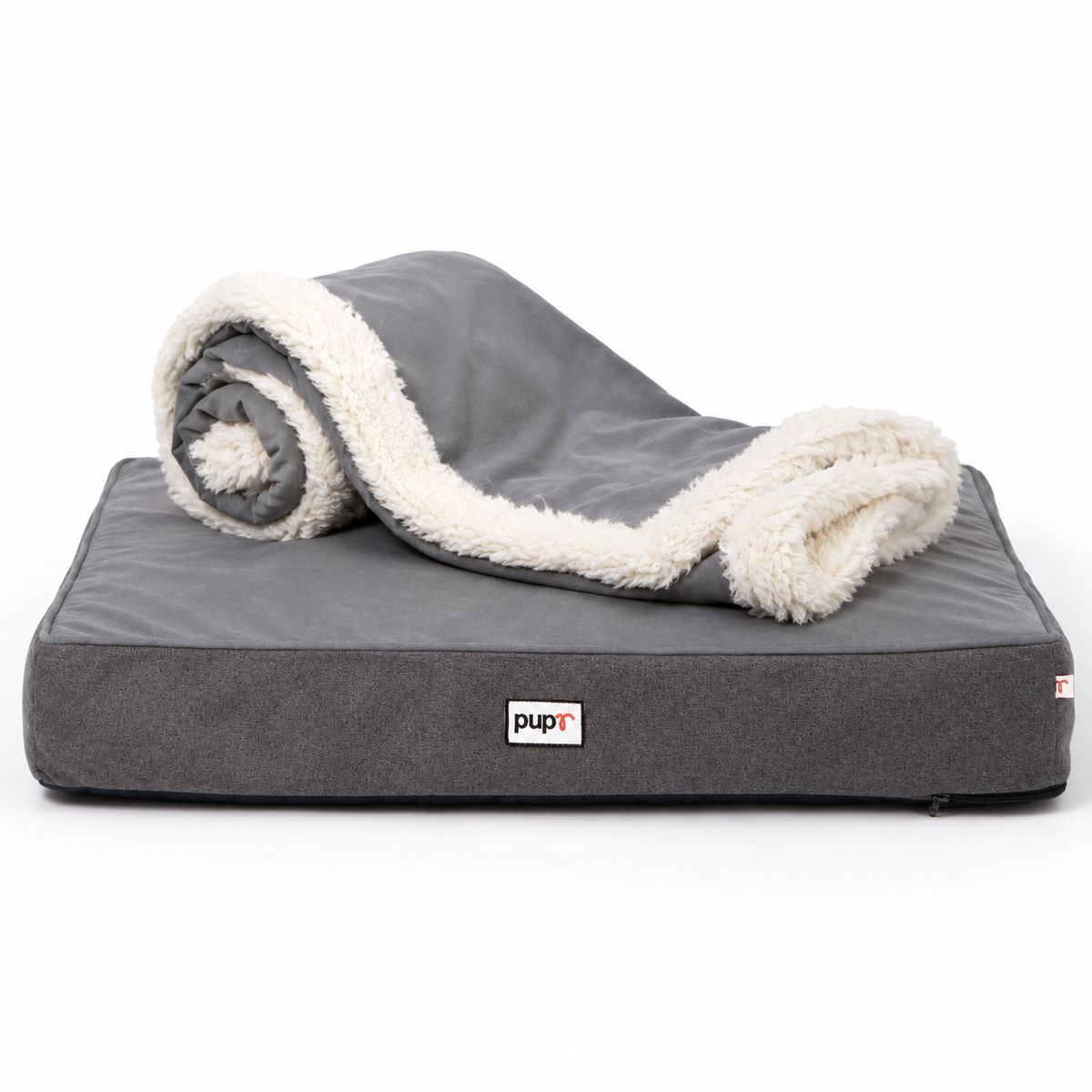 Alpha Bed & Blanket- Grey