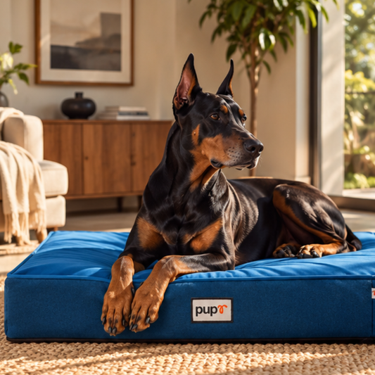 Alpha Dog Bed-Navy