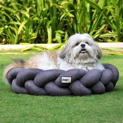 Bruno Dog Bed-Grey