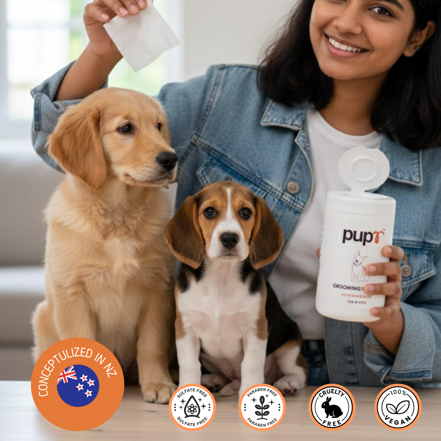 Dog Grooming Wet Wipes