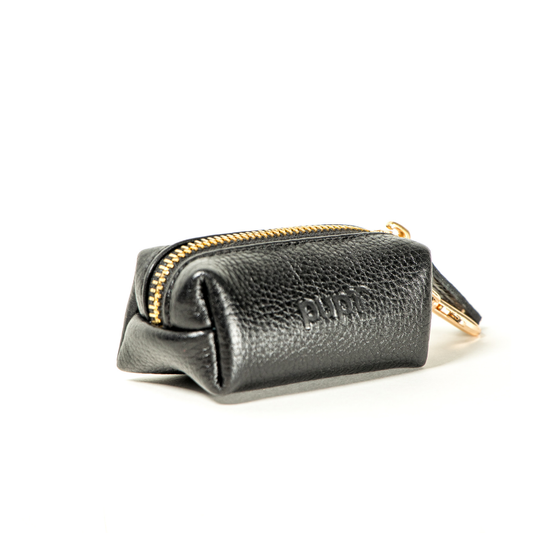 Opal Black Dog Waste Bag Holder