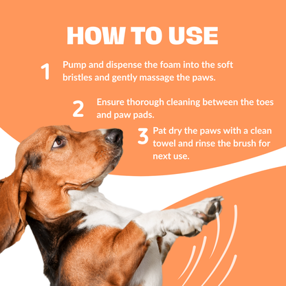 Dog Paw Foam Cleaner