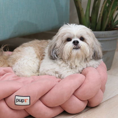 Bruno Dog Bed-Blush