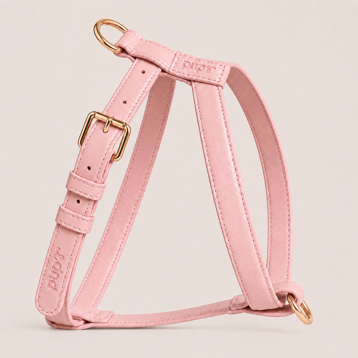Blush Leather Harness