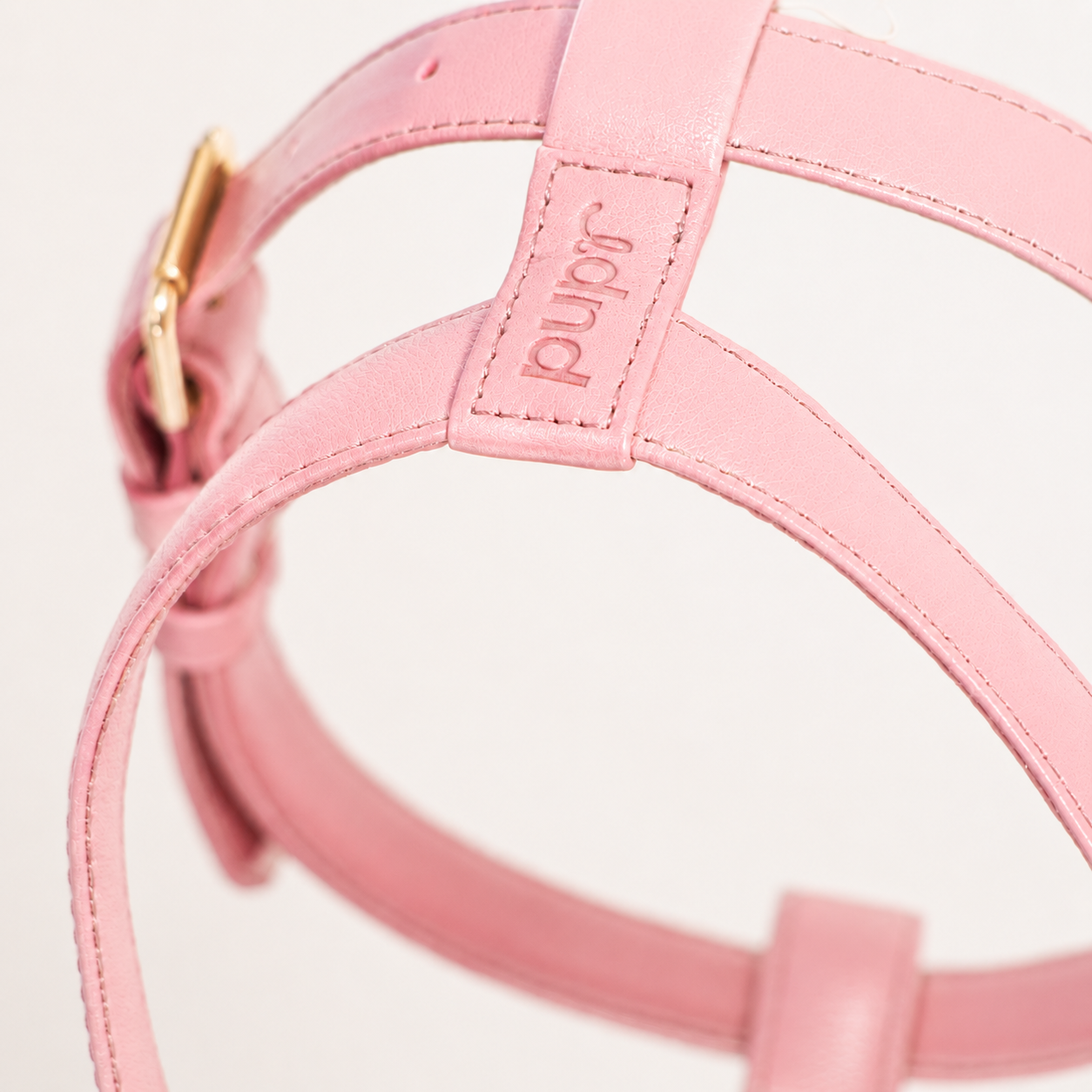 Blush Leather Harness