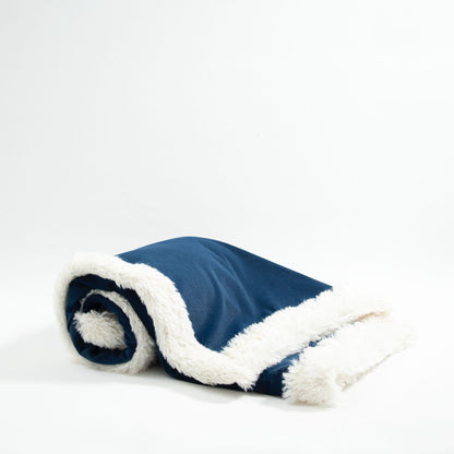 Navy Blue Dog Blanket