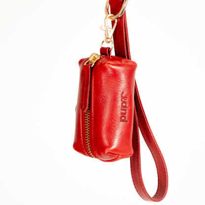 Ruby Red Dog Waste Bag Holder