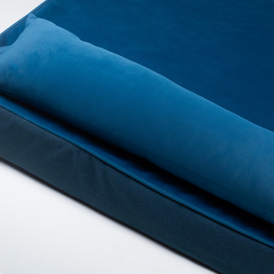 Navy Blue Dog Pillow