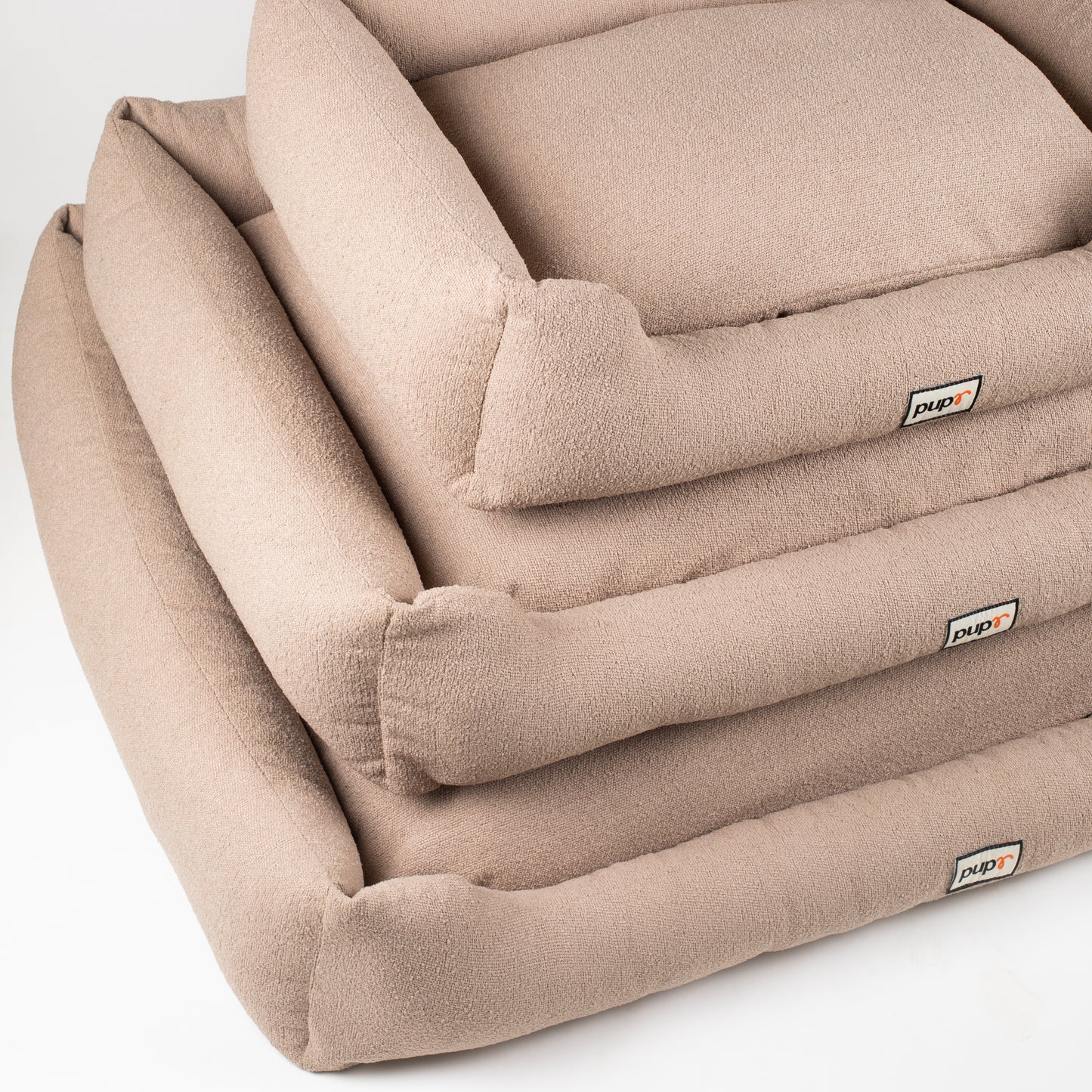 Medium Beige Vicky Dog Bed