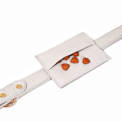 Beige Dog Treat Bag